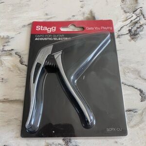SCPX-CU CR Guitar Capo Chrome NEW